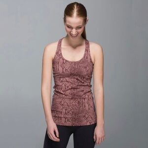 Lululemon Cool Racerback - Desert Snake Bark Berry Multi